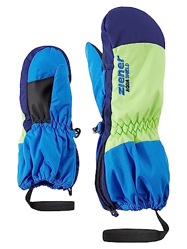 Ziener Kinder LEVI Ski-Handschuhe/Wintersport | wasserdicht atmungsaktiv, persian blue, 110 von Ziener