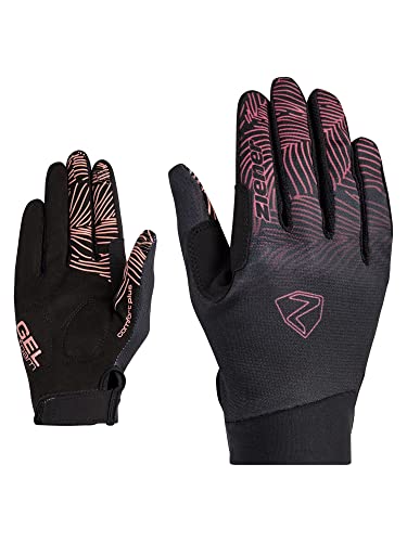 Ziener Damen Conny Fahrrad/Mountainbike/Radsport-Handschuhe | Langfinger mit Touchfunktion - atmungsaktiv,dämpfend, pink dust, 6 von Ziener