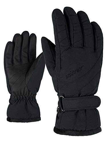 Ziener Damen KILENI PR lady glove Ski-handschuhe/Wintersport, black, 6 von Ziener