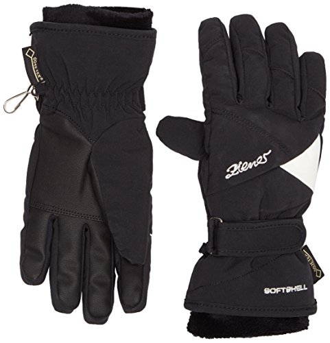 Ziener Damen Karla GTX(R)+Gore warm Lady Glove Skihandschuh, Black/White, 7 von Ziener