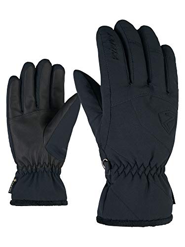 Ziener Damen Karri GTX Ski-Handschuhe/Wintersport | Wasserdicht, Atmungsaktiv, Black, 6 von Ziener