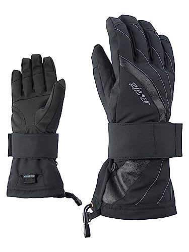 Ziener Damen Milana As(r) Lady Glove Sb Snowboard-handschuhe, black, XS von Ziener