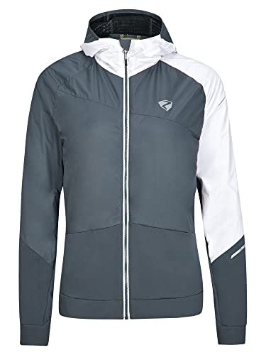 Ziener Damen NAKIMA Funktions- / Hybrid-Hacke Bergsport, Skitour | winddicht, Primaloft Active, ombre, 42 von Ziener