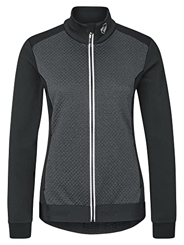 Ziener Damen NASIKA Funktions- / Outdoor-Jacke | elastisch, körpernah, PFC frei, black, 38 von Ziener