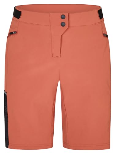 Ziener Damen NEXITA Outdoor-Shorts/Rad- / Wander-Hose - atmungsaktiv,schnelltrocknend,elastisch, Chestnut, 38 von Ziener