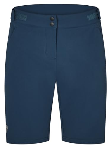 Ziener Damen Nilsa Outdoor-Shorts/Rad- / Wander-Hose - atmungsaktiv,schnelltrocknend,elastisch, hale Navy, 42 von Ziener