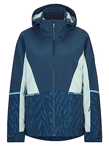 Ziener Damen TAIMI Ski-Jacke/Winter-Jacke | warm, atmungsaktiv, wasserdicht, hale navy, 36 von Ziener