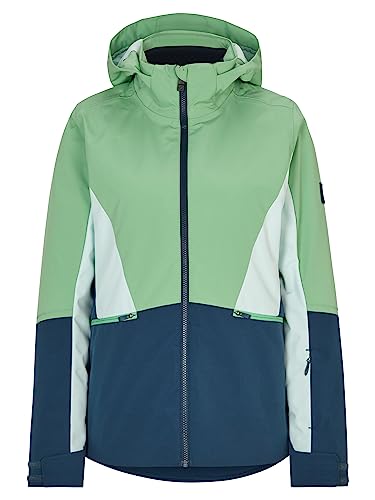 Ziener Damen TAIMI Ski-Jacke/Winter-Jacke | warm, atmungsaktiv, wasserdicht, pastel green, 38 von Ziener