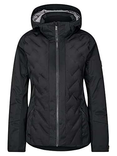 Ziener Damen TARIS Ski-Jacke | Primaloft, wasserdicht, PFC frei, black, 42 von Ziener