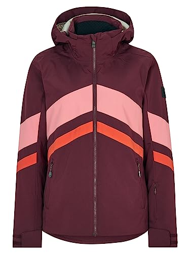 Ziener Damen TELIA Ski-Jacke/Winter-Jacke | warm, atmungsaktiv, wasserdicht, velvet red, 36 von Ziener