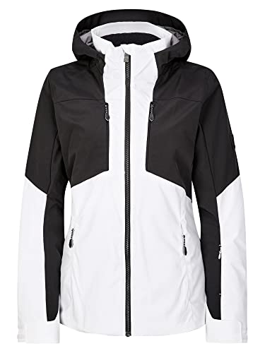 Ziener Damen TILFA Ski-Jacke/Winter-Jacke | warm, wasserdicht, PFC frei, white, 42 von Ziener