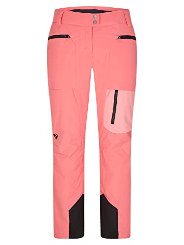 Ziener Damen TIPPA Ski-Hose/Snowboard-Hose | atmungsaktiv, wasserdicht, PFC frei, Candy pink, 40 von Ziener