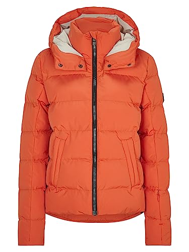 Ziener Damen TUSJA Ski-Jacke/Winter-Jacke | warm, atmungsaktiv, wasserdicht, burnt orange, 36 von Ziener