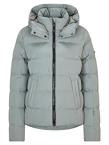 Ziener Damen TUSJA Ski-Jacke/Winter-Jacke | warm, atmungsaktiv, wasserdicht, gray seal, 40 von Ziener