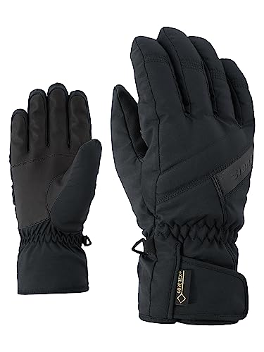 Ziener Unisex Gapon Gtx Glove Alpine Ski handschuhe Wintersport Wasserdicht Atmungsaktiv, black, 10.5 EU von Ziener