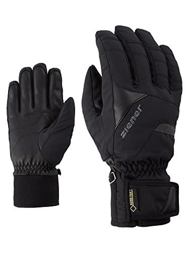 Ziener Erwachsene GUFFERT GTX Glove Alpine Ski-Handschuhe/Wintersport | Wasserdicht, Atmungsaktiv, Graphite/Black, 10.5 von Ziener