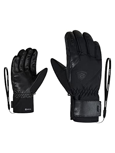 Ziener Erwachsene Genio GTX PR Ski-Handschuhe/Wintersport | Wasserdicht, Atmungsaktiv, Warm, Gore-tex, Primaloft, Black, 9.5 von Ziener