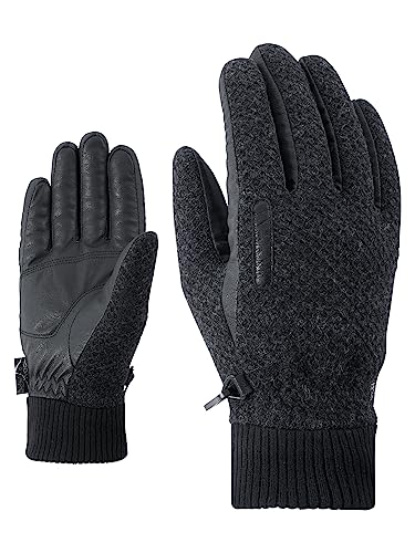 Ziener Erwachsene IRUK AW glove multisport Funktions- / Freizeit-handschuhe, Dark Melange, 8 von Ziener