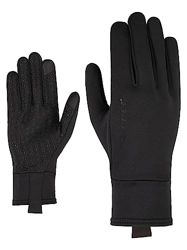 Ziener Erwachsene ISANTO Touch glove multisport Funktions-/Outdoor-Handschuhe, Black, 7 (S) von Ziener