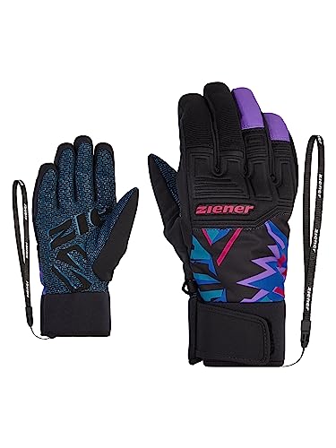 Ziener Erwachsene Ski-Handschuhe/Wintersport Wasserdicht Atmungsaktiv GARIM AS, purple, 9 von Ziener