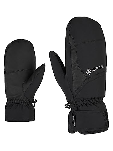 Ziener Garwel GTX Mitten Glove Alpine Ski-Handschuhe/Wintersport | Wasserdicht, Atmungsaktiv, Black, 9 von Ziener