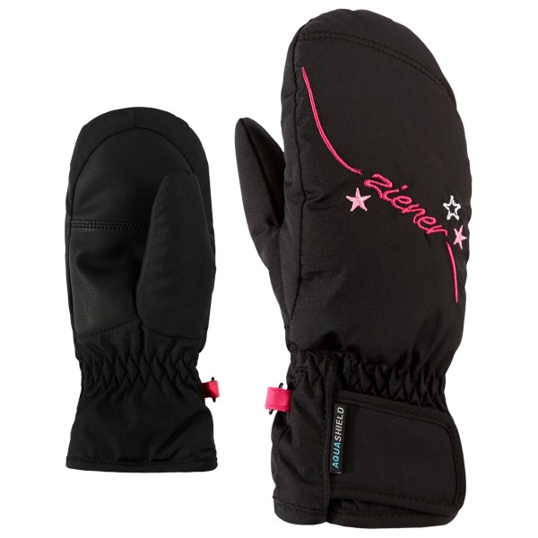 Ziener - Girl's Lulana Aquashield Mitten Glove - Handschuhe Gr 6 schwarz von Ziener