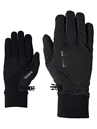 Ziener Herren IDAHO GWS TOUCH multisport Freizeit- / Funktions- / Outdoor-Handschuhe | atmungsaktiv, winddicht, Touch, schwarz (black), 6.5 von Ziener
