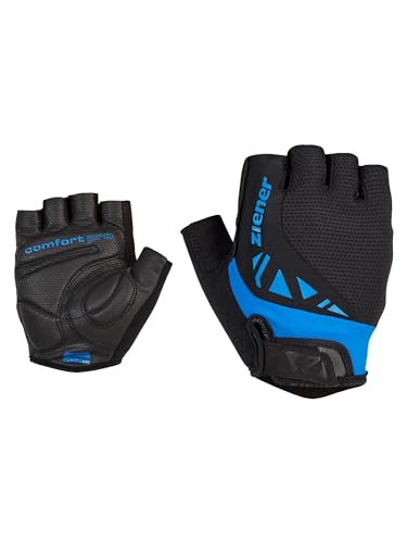 Ziener Herren CALLIS Fahrrad/Mountainbike/Radsport-Handschuhe | Kurzfinger - atmungsaktiv,dämpfend, Persian Blue, 10,5 von Ziener