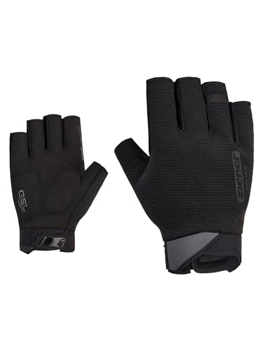 Ziener Herren COOVI Fahrrad/Mountainbike/Radsport-Handschuhe | Kurzfinger - atmungsaktiv,dämpfend, Black, 8 von Ziener