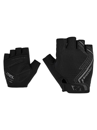 Ziener Herren CORBINIAN Fahrrad/Mountainbike/Radsport-Handschuhe | Kurzfinger - atmungsaktiv,dämpfend, Black, 7,5 von Ziener