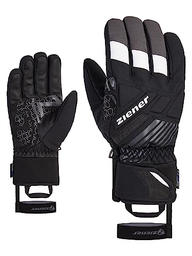 Ziener Herren GENRIX Ski-Handschuhe/Wintersport | wasserdicht, Alpine Wool, Black, 11 von Ziener