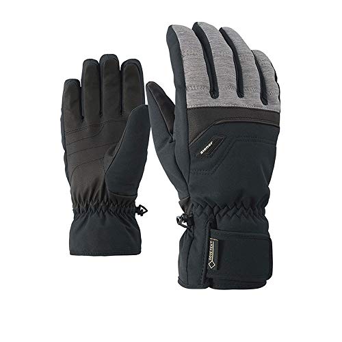 Ziener Herren Glyn GTX Gore Plus Warm Glove Alpine Ski-handschuhe, grau (dark melange), 11.5 von Ziener