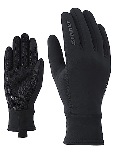 Ziener Herren IDIWOOL TOUCH Handschuhe, schwarz, 10 von Ziener