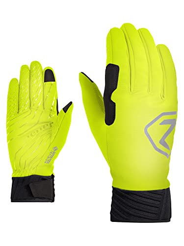 Ziener Herren IRONIKUS Freizeit- / Funktions- / Outdoor-Handschuhe | Gore-Tex Infinium, Touch, Soft-Shell, Poison Yellow, 8 von Ziener