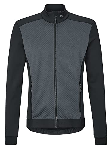 Ziener Herren NIREK Funktions- / Outdoor-Jacke | elastisch, körpernah, PFC frei, black, 58 von Ziener