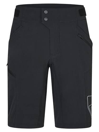Ziener Herren NONUS Outdoor-Shorts/Rad- / Wander-Hose - atmungsaktiv,schnelltrocknend,elastisch, Black, 46 von Ziener
