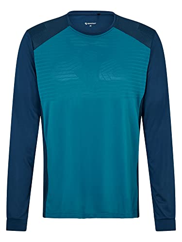 Ziener Herren Nabisco Funktions-Shirt - Fahrrad|Outdoor|Fitness|Sport - atmungsaktiv,schnelltrocknend,Langarm, Galaxy Blue, 50 von Ziener