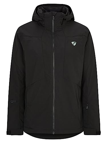 Ziener Herren TAFAR Ski-Jacke/Snowboard-Jacke | atmungsaktiv, wasserdicht, black, 46 von Ziener