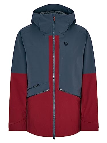 Ziener Herren TAHAN Ski-Jacke/Freeride | sympatex, PFC frei, Wolle, ombre, 60 von Ziener