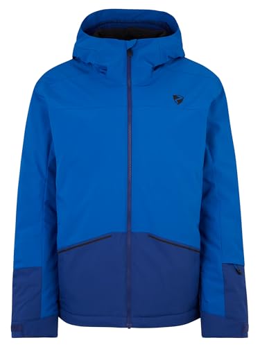 Ziener Herren TIMBARRA Ski-Jacke/Snowboard-Jacke | atmungsaktiv, wasserdicht, cobalt blue, 52 von Ziener
