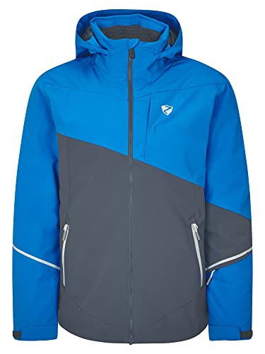 Ziener Herren TIMPA Ski-Jacke/Winter-Jacke | warm, wasserdicht, PFC frei, persian blue, 58 von Ziener