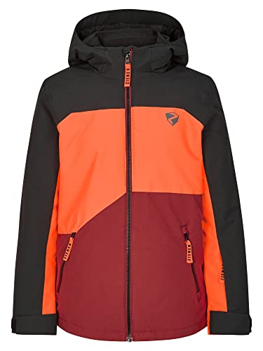 Ziener Jungen ANDERL Ski-Jacke, Winter-Jacke | wasserdicht, winddicht, warm, red cabin, 116 von Ziener