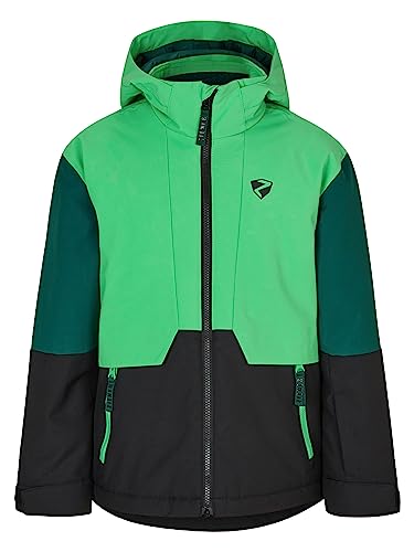 Ziener Jungen AZAM Ski-Jacke, Winterjacke | wasserdicht, winddicht, warm, black, 116 von Ziener