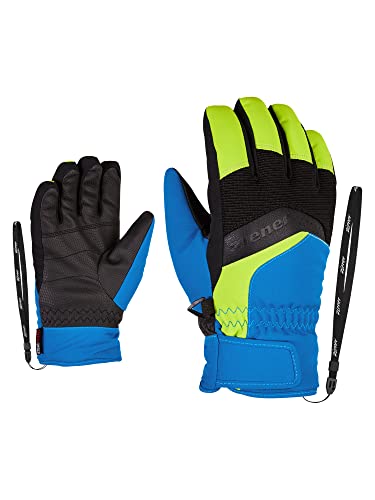 Ziener Jungen LABINO AS(R) glove junior Ski-handschuhe/Wintersport | Wasserdicht, Atmungsaktiv, persian blue, 3 von Ziener