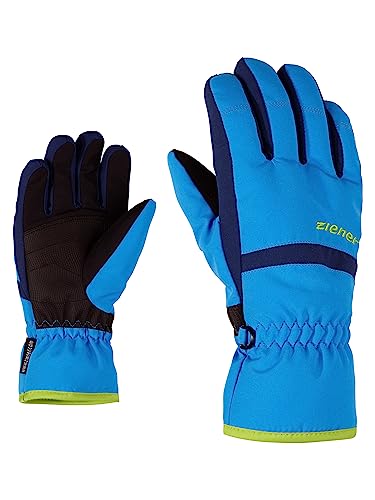 Ziener LEJANO Kinder AS Ski-Handschuhe/Wintersport | Wasserdicht Atmungsaktiv, persian blue, 3 von Ziener