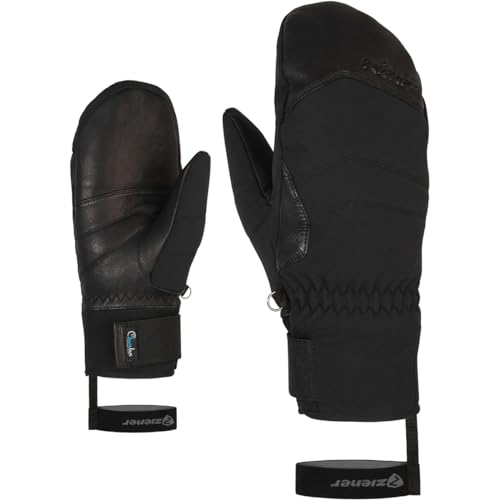 Ziener Damen Kalea Ski-Fäustling/Wintersport | wasserdicht extra warm Wolle, black, 6,5 von Ziener