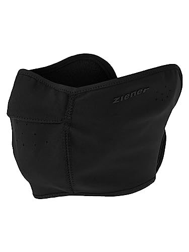 Ziener Kinder ITALO Junior facemask Skihelm-gesichtsmaske | Winddicht Elastisch Soft-shell, black, S von Ziener