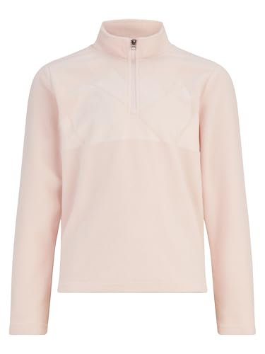 Ziener Kinder JONKI Skipullover, Skirolli, Funktions-Shirt | atmungsaktiv, Fleece, warm, Rose Quartz, 152 von Ziener