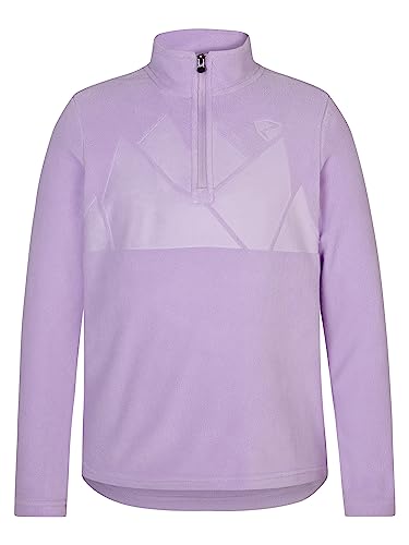 Ziener Kinder JONKI Skipullover Skirolli Funktions-Shirt | atmungsaktiv Fleece warm, sweet lilac, 128 von Ziener