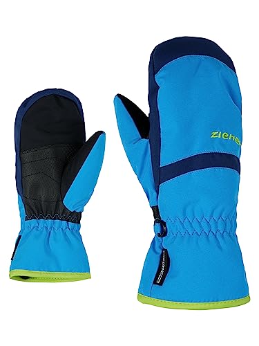 Ziener Kinder LEJANOS AS Ski-Handschuhe/Wintersport | Wasserdicht, Atmungsaktiv, Persian Blue, 3.5 (XS) von Ziener